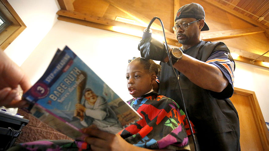 barber free haircut read books courtney holmes 8