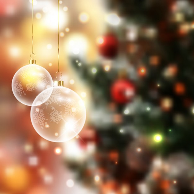 christmas baubles on a defocussed background 1048 3413